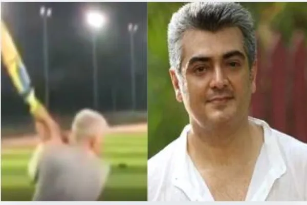 கிரிக்கெட் மைதானத்தில் தோனி இல்லன்னா என்ன.? நம்ம தல ஆட்டத்தைப் பாருங்க... அடேங்கப்பா.! 