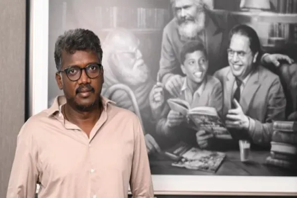 சத்தமே இல்லாமல் அடுத்த சம்பவத்தை தொடங்கிய மாரி செல்வராஜ்.! லீக்கான போட்டோஸ் 